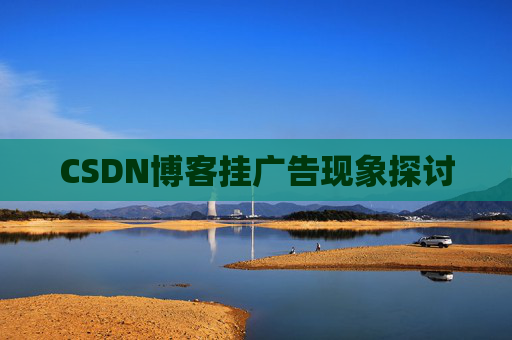 CSDN博客挂广告现象探讨